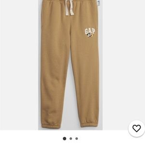 GAP x Disney Mickey Jogger Sweatpant in Tan